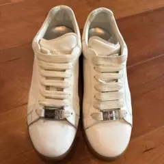 Alexander McQueen スニーカー ホワイト ガムソール28センチのサムネイル