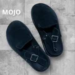キャナルジーン MOJO モジョ スエード フラットサンダル クロッグ 黒 Sのサムネイル
