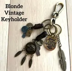 キーホルダー キーフック カラビナ ヴィンテージ アメカジ 古着 ブロンド