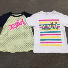 X-girl  エックスガール　Tシャツ　ロンT  5T