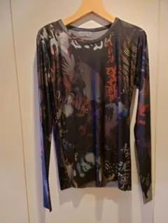 Yohji Yamamoto POUR HOMME 総柄 長袖カットソーのサムネイル