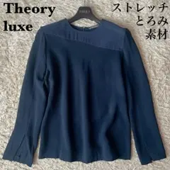 Theory luxe Vネック フレンチスリーブブラウス 黒 CASS - メルカリ