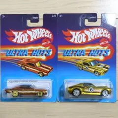 ホットウィール ウルトラホット ダッジチャージャー ＆ シェルビー GT-500