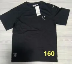 ユニクロ　アニヤ・ハインドマーチ　Tシャツ　160センチ　黒