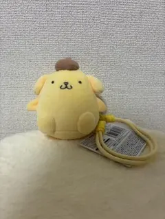 サンリオ ポムポムプリン ぬいぐるみスマホストラップ