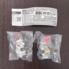 【未開封・2個】仮面にゃいだー／仮面ライダーオーズ／仮面ライダービルド