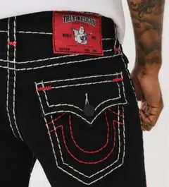 S様 専用新品未使用 TRUE RELIGION ブラックデニム スリム 34