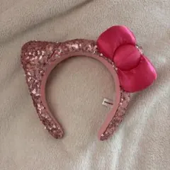 ハローキティ スパンコールカチューシャUSJ ユニバ