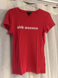 CLUB MONACO 半袖 Tシャツ レッド Mサイズのサムネイル