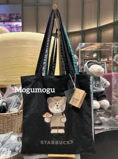 台湾限定】スタバ 600店舗記念 ベアリスタ トートバッグ ブラック ②