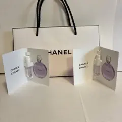 CHANEL CHANCE Eau Splendide サンプル2つ紙袋付き