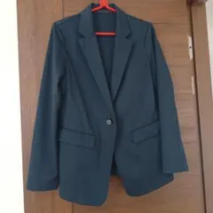 ユニクロ　ジャケット　ネイビー　Mサイズ