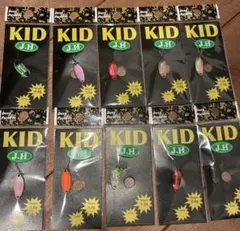 ディープパラドックス KIDDADDY1.2g 城峰オリカラ10枚セット Deep Paradox KID-DADDY 0.95g #全色セット10枚入り - 城峰釣具店 秩父