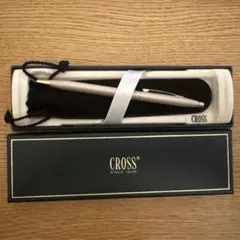CROSS ボールペン シルバー ケース付き 文具 高級 - メルカリ