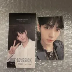 TXT スビン　act lovesick トレカ