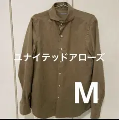 A day in the life ブラウン長袖シャツ　Mサイズ