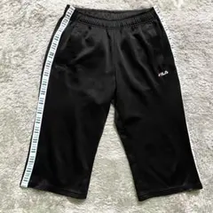 FILA フィラ ジャージパンツ 黒 トレーニングウェア　M レディース