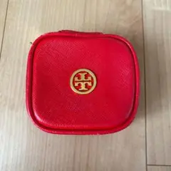 トリーバーチ　アクセサリーポーチ　赤　ハワイ