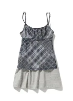 新作 新品 PERVERZE Layering Camisole / Gray