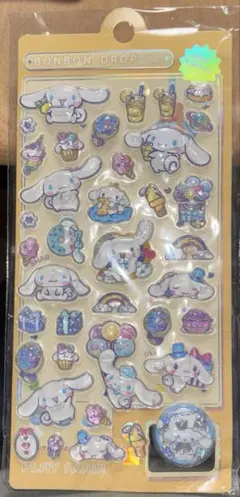 シナモロール　ボンボンドロップ 水シール ウォーターシール