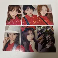 LESSERAFIM spaghetti ユニバ 特典 6形態セットトレカ