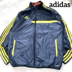 アディダスadidasトラックジャケットジャージ刺繍ロゴグランジ スリーライン