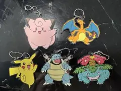 送料込●ポケモンラバーマスコット4★5つセット