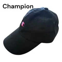 Champion キャップ ブラック ロゴキャップ 帽子