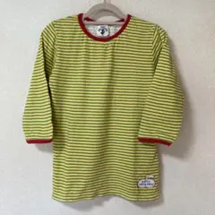 REDDY Appleseed ストライプ 七分袖 Tシャツ ⭐︎140⭐︎