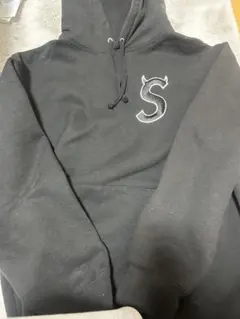Supreme S Logo Hooded Sweatshirt ツノ ブラック - メルカリ