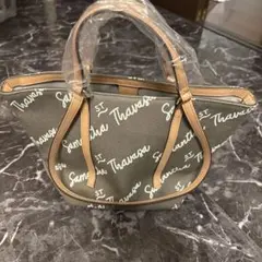 Samantha Thavasa ロゴプリント トートバッグ