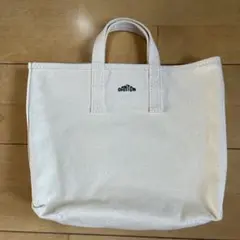 DANTON ホワイトキャンバストートバッグ