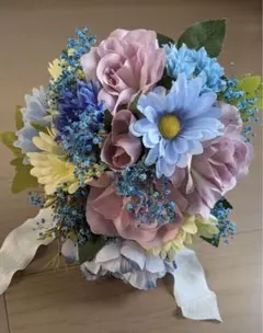 ブーケ　ブートニア　セット　ウェディング