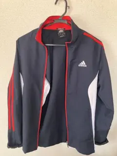 adidas CLIMALITE ジャージ ジャケット ネイビー Sのサムネイル