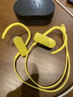 Audio-Technica ワイヤレスイヤホン イエロージャンク訳あり