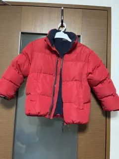 petit main 中綿コート 120 赤