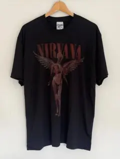 新品 バンドTシャツ L ニルバーナ NIRVANA インユーテロ ロックのサムネイル
