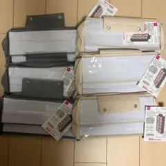 ダイソー ぬいぐるみ収納ポケット 5段 6個セットのサムネイル