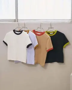 TODAYFUL リンガーTシャツ グレー - メルカリ