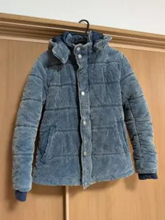 BACK NUMBER コーデュロイ ダウンジャケット