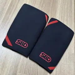 中古美品　新ロゴ　SBDニースリーブ　Lサイズ　状態良好　パワーリフティング