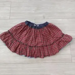 familiar リバーシブルスカート 100cm