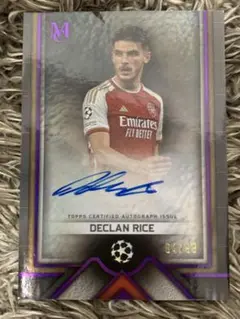 デクラン ライス Topps Merlin 直筆サイン レア！ Yahoo!オークション - アーセナル デクラン・ライス 直筆サイン