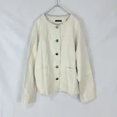 bul bul バルバル　ノーカラージャケット　ノーカラーボレロ　日本製