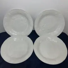 バーレイ　BURLEIGH ダベンポート　25cmプレート　4枚　レリーフ皿のサムネイル