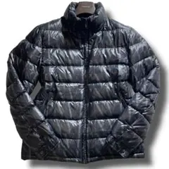 極美品 アンダーカバー ヴァレンティノ ダウンジャケット XL ブラック 総柄 ヴァレンティノ×アンダーカバー ダウンジャケット - メルカリ