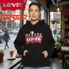 完売　希少　Levi's ハローキティ コラボ パーカー 別注　フーディーのサムネイル