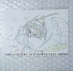 鬼滅の刃★煉獄杏寿郎 柱展 原画ポストカード 1104