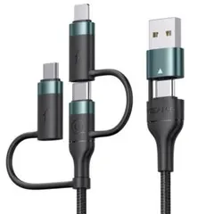 充電ケーブル PD60W急速充電 usb type - c ケーブル 1.2m