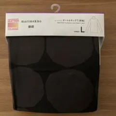 ユニクロ×マリメッコ　ヒートテック　タートルネックT　長袖　 L ダークグレー